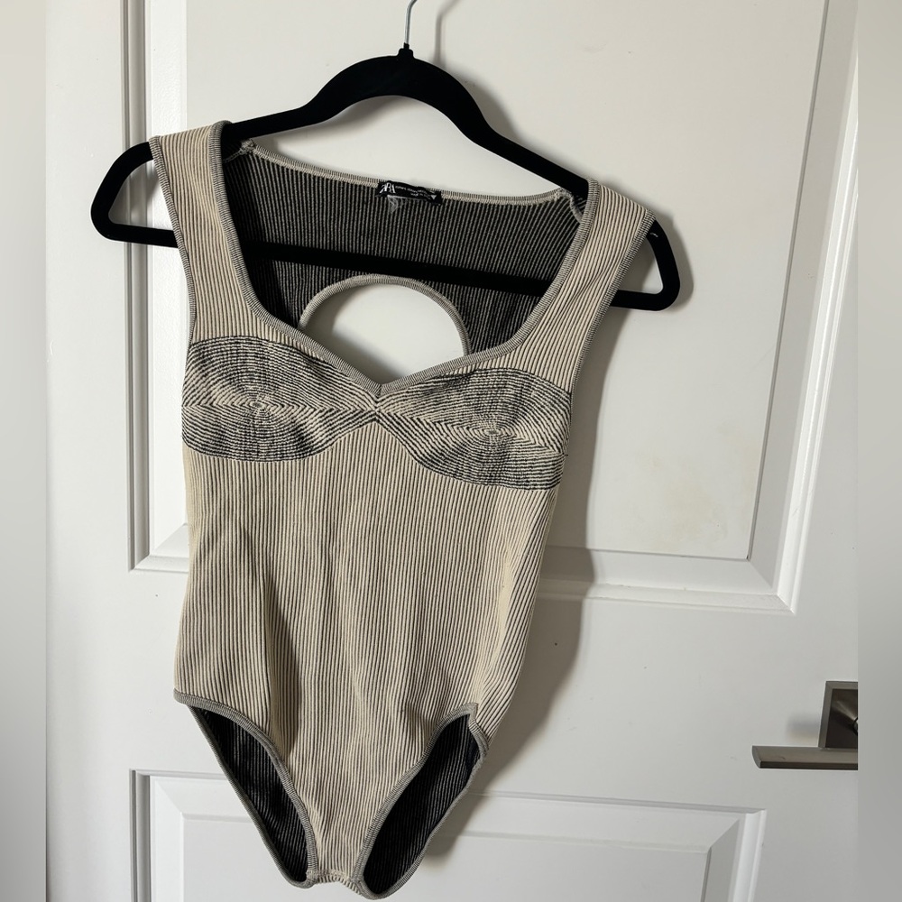 ZARA Ribbed Bodysuit